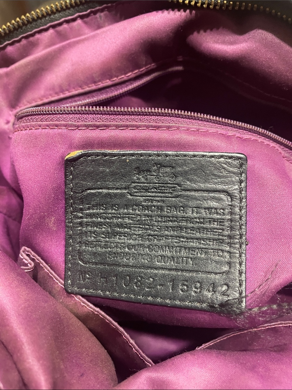 Coach purse - Picture 3 of 3